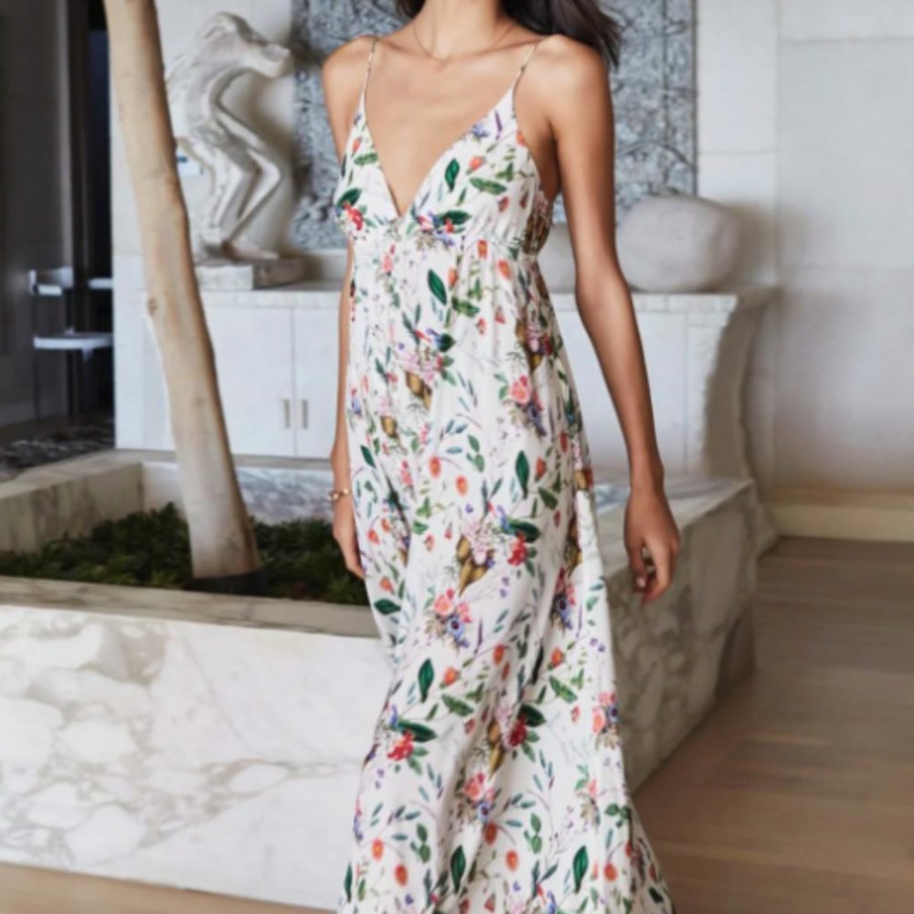 L'Agence Botanical Stefani Dress - Size Small - New With Tags